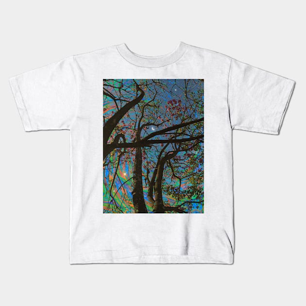 Interconnection Kids T-Shirt by Cajuca